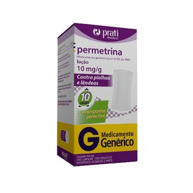 PERMETRINA 10MG/G LOCÃO 60ML PRATI GENÉRICO