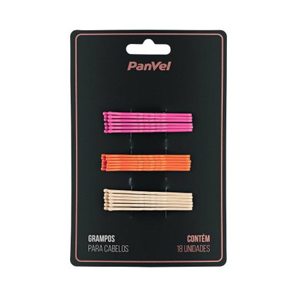 GRAMPO PARA CABELOS COLORIDOS PANVEL ACESSÓRIOS VERÃO ROMÂNTICO VIBRANTE