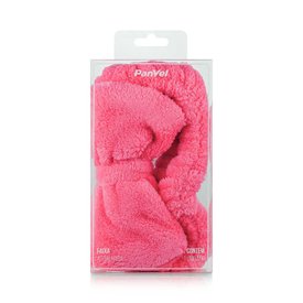FAIXA ATOALHADA PARA CABELO ROSA LAÇO PANVEL ACESSÓRIOS VERÃO ROMÂNTICO VIBRANTE