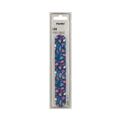 LIXA PARA UNHA ESTAMPA FLORAL PANVEL ACESSÓRIOS VERÃO ROMÂNTICO VIBRANTE