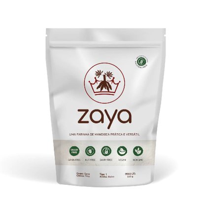 FARINHA DE MANDIOCA TIPO 1 ZAYA 500 G