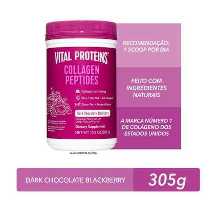 VITAL PROTEINS COLLAGEN PEPTIDES DARK CHOCOLATE BLACKBERRY 305G