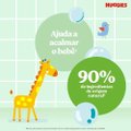 SHAMPOO HUGGIES CAMOMILA PARA BEBÊ HIPOALERGÊNICO 400ML