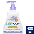 SABONETE LÍQUIDO DE GLICERINA HIDRATAÇÃO RELAXANTE DOVE BABY HORA DE DORMIR FRASCO 400ML