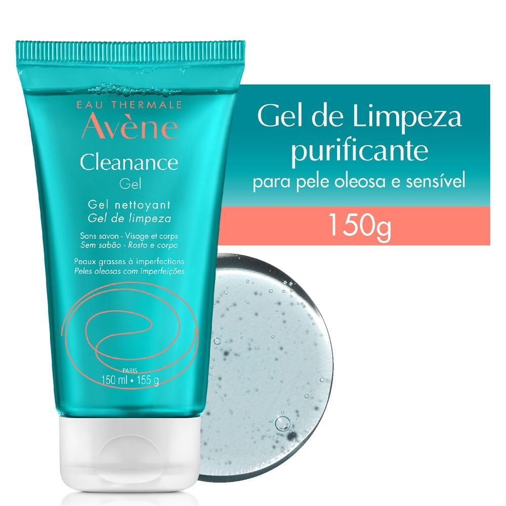 Gel De Limpeza Profunda Avene Cleanance Gel 150g - PanVel Farmácias