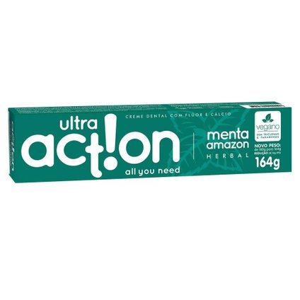CREME DENTAL ULTRA ACTION MENTA AMAZON 164G