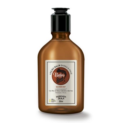LOÇÃO PARA BARBA E FACE SKALA 200ML