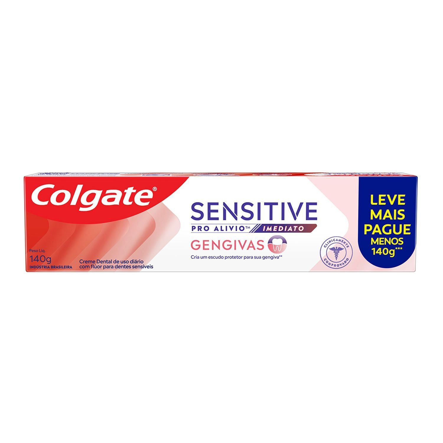 Creme Dental Colgate Sensitive Pró-alívio Imediato Gengivas 140g