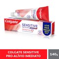 CREME DENTAL COLGATE SENSITIVE PRÓ-ALÍVIO IMEDIATO GENGIVAS 140G