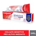 CREME DENTAL COLGATE SENSITIVE PRÓ-ALÍVIO IMEDIATO GENGIVAS 140G