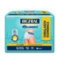 ROUPA INTÍMA BIGFRAL MOVIMENT G/XG 16 UNIDADES