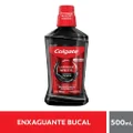 ENXAGUANTE BUCAL PARA CLAREAMENTO DENTAL COLGATE LUMINOUS WHITE CARVÃO 500ML