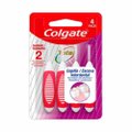 KIT ESCOVA DENTAL COLGATE INTERDENTAL LIMPEZA PROFUNDA 4 UNIDADES