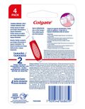 KIT ESCOVA DENTAL COLGATE INTERDENTAL LIMPEZA PROFUNDA 4 UNIDADES