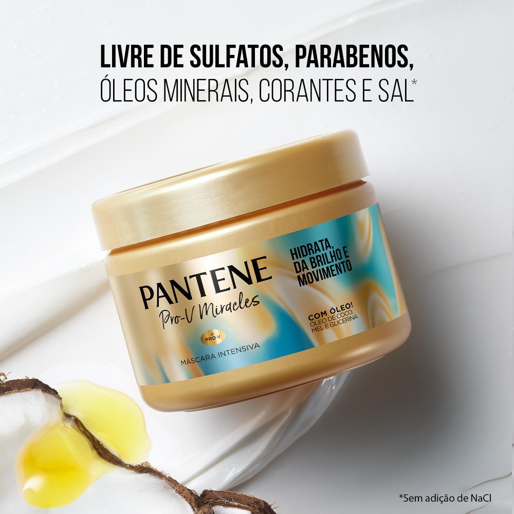 Máscara Capilar Intensiva Pantene Pro-V Nutrição 270ml - Drogarias