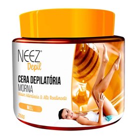 CERA DEPILATÓRIA NEEZ MORNA MEL 250G