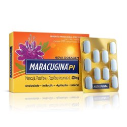 Calmante Fitoterápico Maracugina Pi 420mg 20 Comprimidos