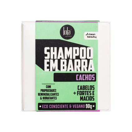 SHAMPOO EM BARRA LOLA COSMETICS CACHOS  90G