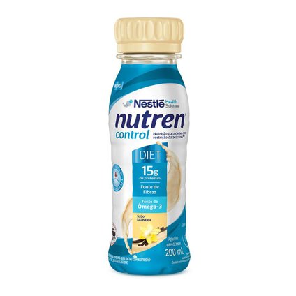 COMPLEMENTO ALIMENTAR NUTREN CONTROL DIET BAUNILHA 200ML