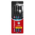 ESCOVA DENTAL COLGATE SLIM SOFT BLACK PREMIUM 4 UNIDADES