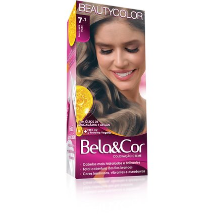 TINTURA BELACOR 7.1 LOURO CINZA MÉDIO