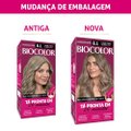 MINI KIT TINTA DE CABELO BIOCOLOR LOURO ACINZENTADO RADIANTE 8.1