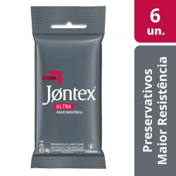 Preservativo Jontex Ultra&nbsp;c/ 6&nbsp;unidades