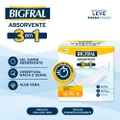 ABSORVENTE PARA INCONTINÊNCIA DESCARTÁVEL BIGFRAL PLUS REGULAR 20 UNIDADES