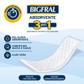 ABSORVENTE PARA INCONTINÊNCIA DESCARTÁVEL BIGFRAL PLUS REGULAR 20 UNIDADES