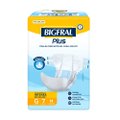 FRALDA ADULTO BIGFRAL REGULAR PLUS G 7 UNIDADES
