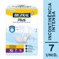 FRALDA ADULTO BIGFRAL REGULAR PLUS XG 7 UNIDADES