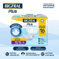 FRALDA ADULTO BIGFRAL REGULAR PLUS ECONÔMICA XG 16 UNIDADES
