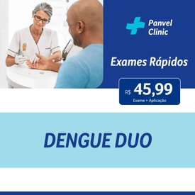EXAME RÁPIDO DENGUE DUO ECODIAGNOSTICA