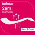 ABSORVENTE INTIMUS 2 EM 1 MENSTRUAÇÃO + ESCAPES DE URINA COM ABAS 8 UNIDADES