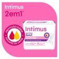 PROTETOR DIÁRIO INTIMUS 2 EM 1 MENSTRUAÇÃO + ESCAPES DE URINA COM 14 UNIDADES