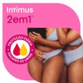PROTETOR DIÁRIO INTIMUS 2 EM 1 MENSTRUAÇÃO + ESCAPES DE URINA COM 14 UNIDADES