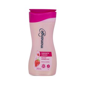 SABONETE LÍQUIDO MONANGE FRUTAS VERMELHAS 240ML