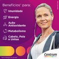 KIT CENTRUM MULHER MULTIVITAMÍNICO DE A A ZINCO COM VITAMINAS E MINERAIS COM 30+60 COMPRIMIDOS