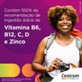 KIT CENTRUM MULHER MULTIVITAMÍNICO DE A A ZINCO COM VITAMINAS E MINERAIS COM 30+60 COMPRIMIDOS