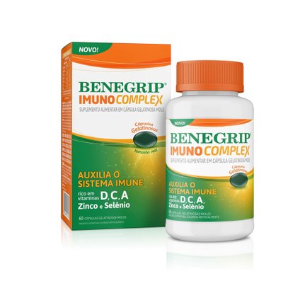 BENEGRIP IMUNO COMPLEX  60 CAPSULAS