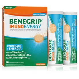 BENEGRIP IMUNO ENERGY VITAMINA C 20 COMP EFERVERC