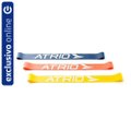 ES124 KIT FAIXAS ELÁSTICAS ATRIO (3 RESISTÊNCIAS) MINI BAND
