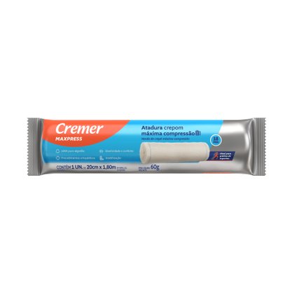 ATADURA CREMER CREPE 20X1,8M REP 4,5M