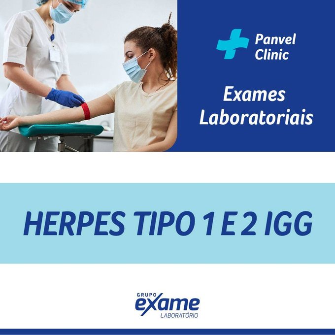 Exame Herpes Tipo 1 E 2 Igg Grupo Exame PanVel Farmácias