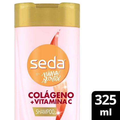 SHAMPOO SEDA COLÁGENO E VITAMINA C BY NIINA SECRETS 325ML