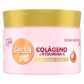 Kit Capilar Seda Condicionador Colágeno Vitamina C 250Ml + Shampoo 300Ml + Máscara De Tratamento 300G