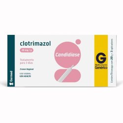 Clotrimazol 20mg Creme Vag C/ 3 Aplicadores Germed Generico
