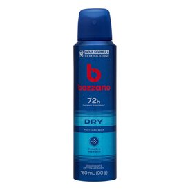 DESODORANTE AEROSSOL ANTITRANSPIRANTE MASCULINO BOZZANO DRY 150ML
