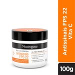Hidratante Facial Neutrogena Face Care Intensive Antissinais Fpss 22 100g