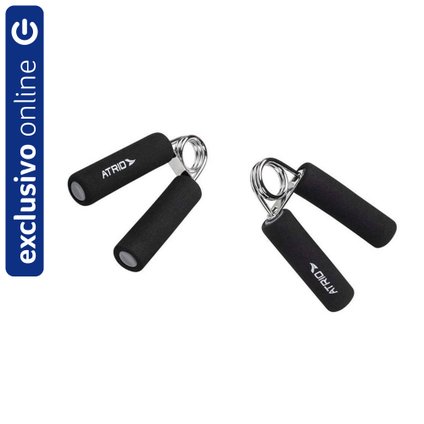 ES236 HAND GRIP COM ESPUMA PRETO/CINZA ATRIO